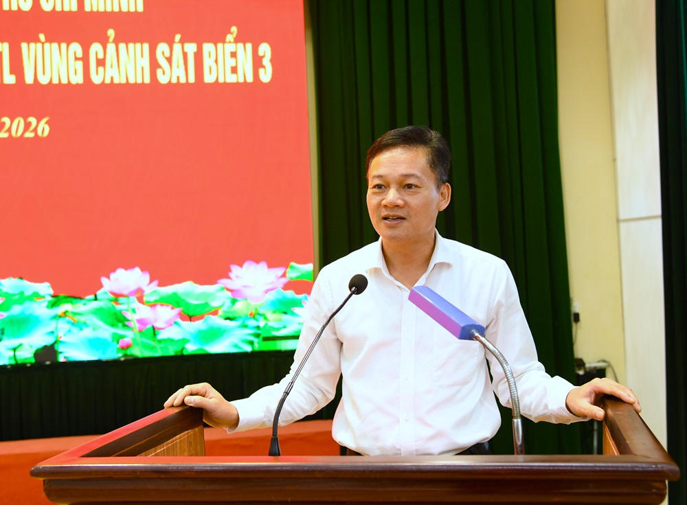 &Ocirc;ng Nguyễn Huy Ngọc, Vụ trưởng Vụ Địa phương 3 ph&aacute;t biểu tại Hội nghị
