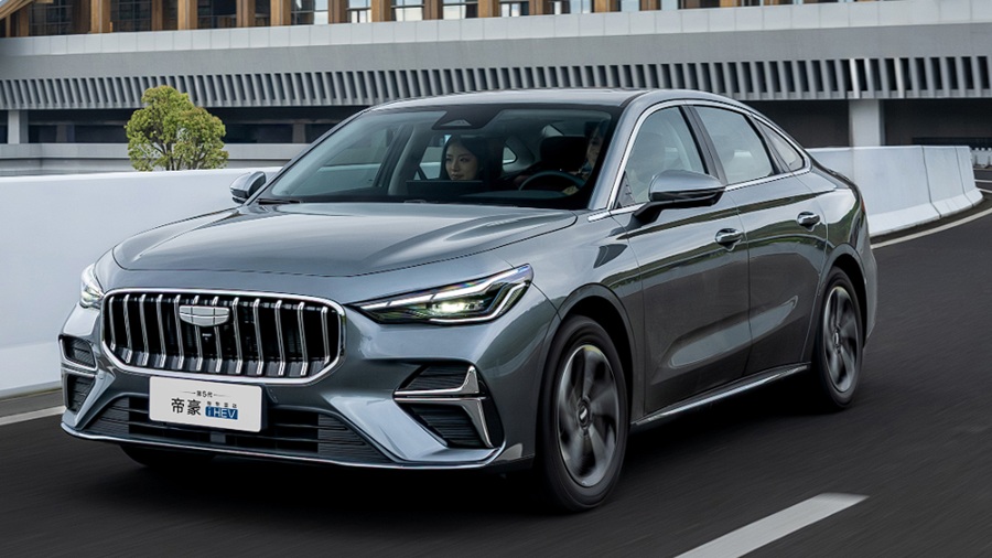 Geely trình làng Emgrand i-HEV ngày 16/6, công suất 308 mã lực và công nghệ AI