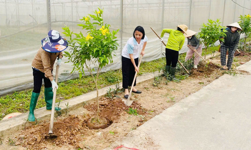 Phụ nữ Bắc Ninh chung tay bảo vệ môi trường