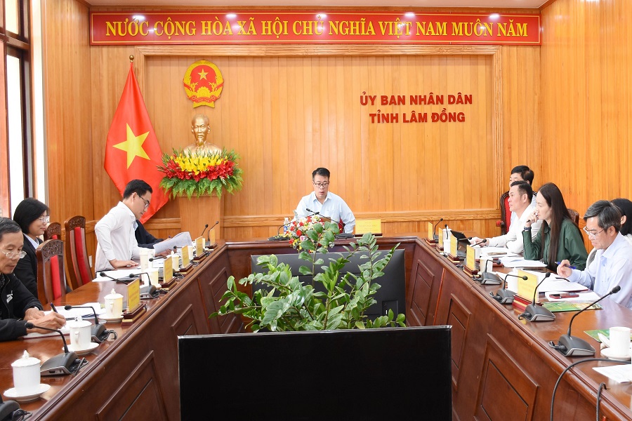 Phó Chủ tịch UBND tỉnh Nguyễn Ngọc Phúc chủ trì cuộc họp nghe báo cáo công tác chuẩn bị tổ chức Hội nghị nâng cao năng lực cạnh tranh cấp tỉnh (PCI) và phát triển M88bet không chặn tư nhân (BPI) tỉnh Lâm Đồng. Ảnh: Kim Hiền Phó Chủ tịch UBND tỉnh Nguyễn Ngọc Phúc chủ trì cuộc họp nghe báo cáo công tác chuẩn bị tổ chức Hội nghị nâng cao năng lực cạnh tranh cấp tỉnh (PCI) và phát triển M88bet không chặn tư nhân (BPI) tỉnh Lâm Đồng. Ảnh: Kim Hiền