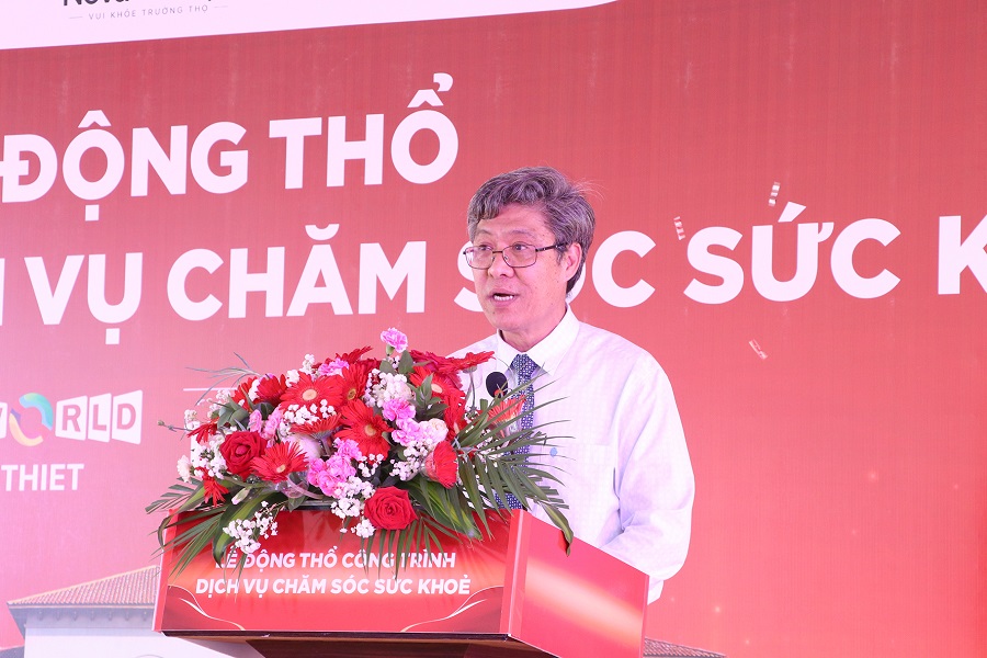 Ph&oacute; Chủ tịch UBND tỉnh Nguyễn Minh ph&aacute;t biểu tại buổi lễ