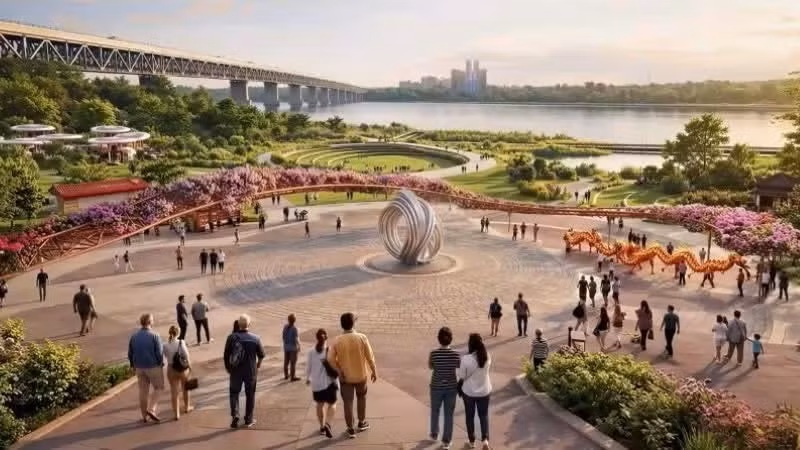 Hà Nội triển khai dự án Trục đại lộ cảnh quan sông Hồng với quyết tâm chính trị cao nhất