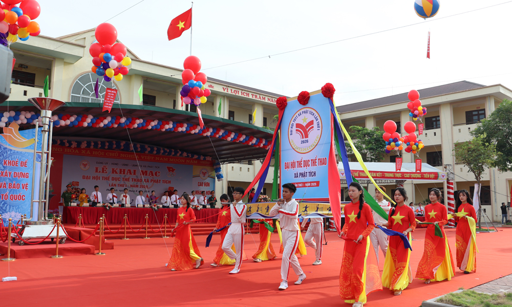 Bắc Ninh: Sôi nổi Đại hội Thể dục thể thao xã Phật Tích lần thứ I
