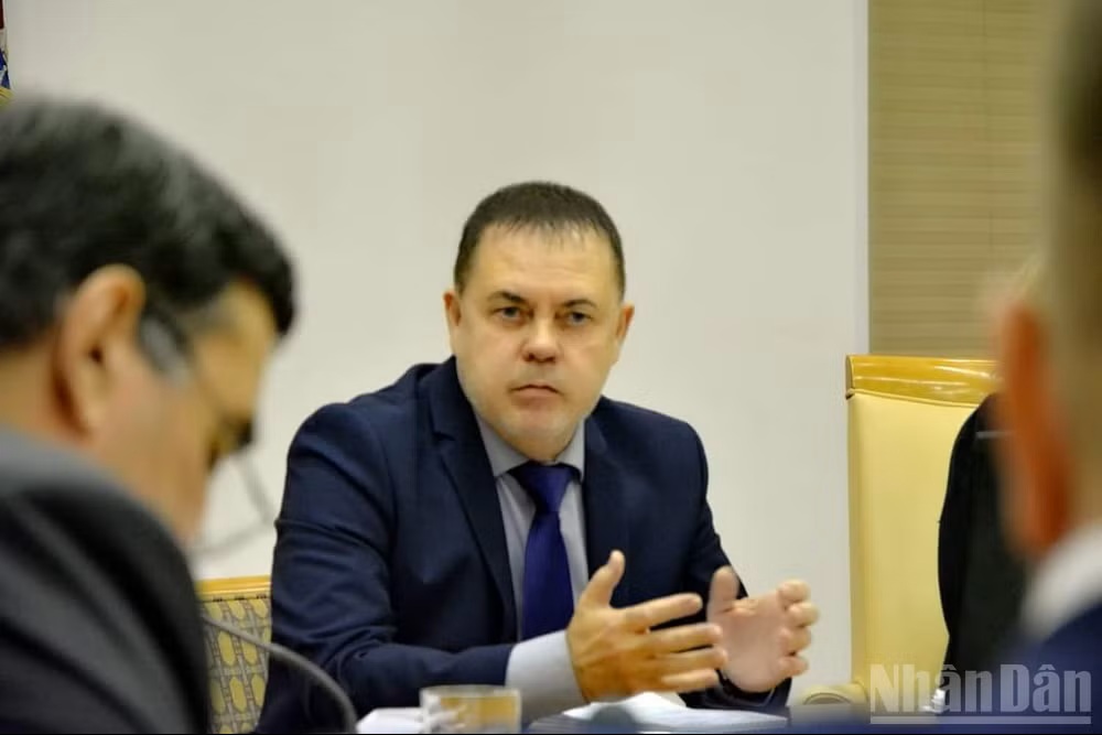 Chuyên gia Quỹ Nghiên cứu khoa học “Ý tưởng Á-Âu” của Nga Grigory Trofimchuk. (Ảnh: NVCC) Chuyên gia Quỹ Nghiên cứu khoa học “Ý tưởng Á-Âu” của Nga Grigory Trofimchuk. (Ảnh: NVCC)