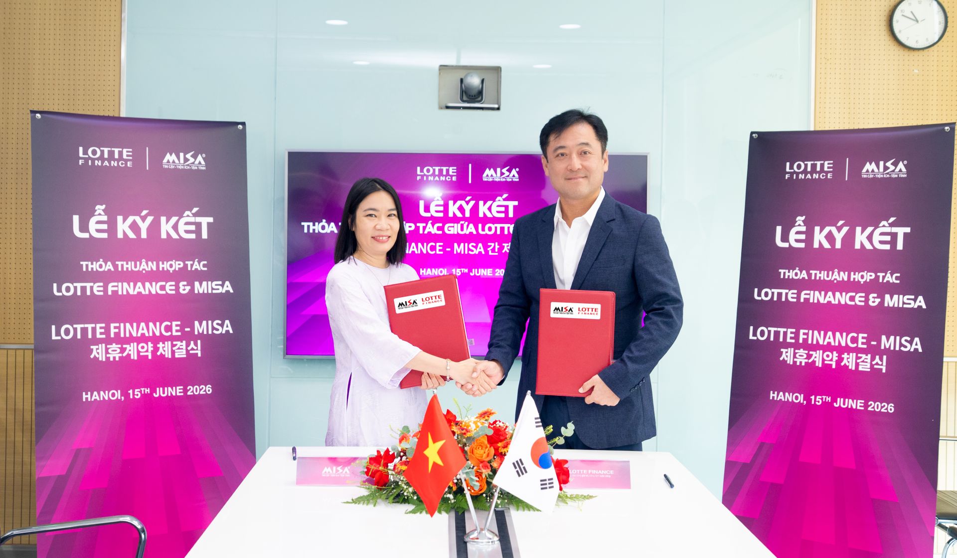 MISA và LOTTE Finance hợp tác thúc đẩy giải pháp tài chính số cho khách hàng