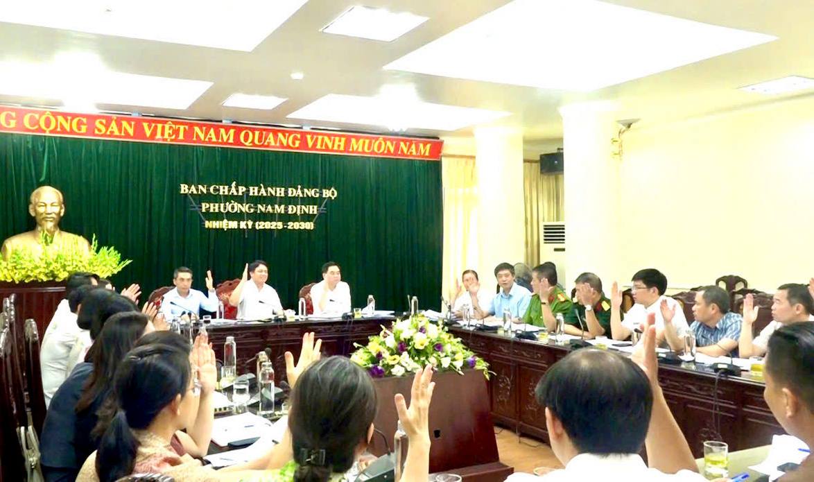 Ninh Bình: Phường Nam Định triển khai đồng bộ việc sắp xếp tổ dân phố, hướng tới tinh gọn bộ máy