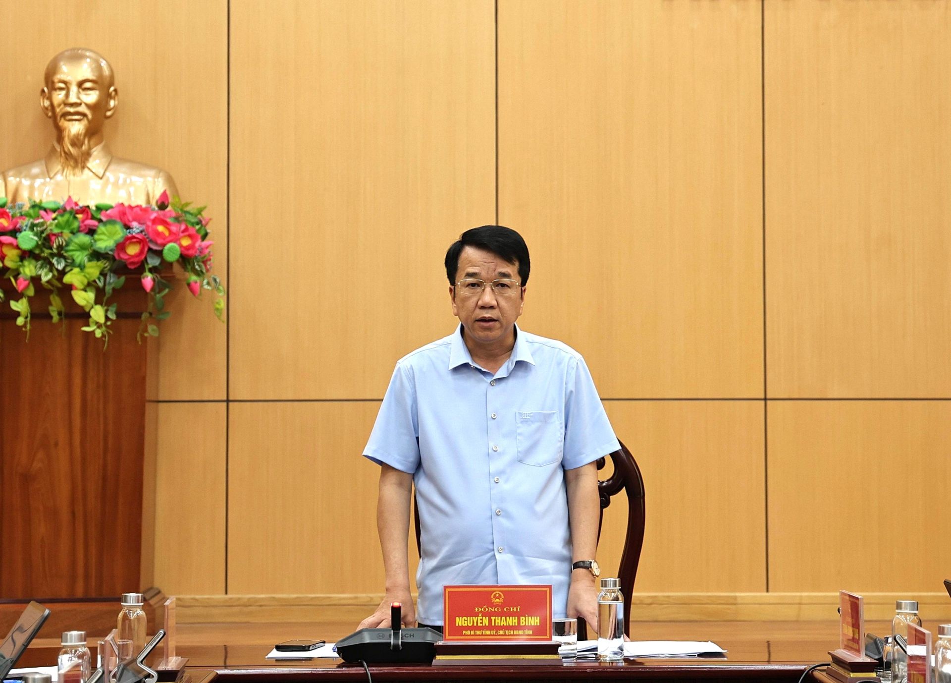 Chủ tịch UBND tỉnh Ninh Bình Nguyễn Thanh Bình Chủ tịch UBND tỉnh Ninh Bình Nguyễn Thanh Bình