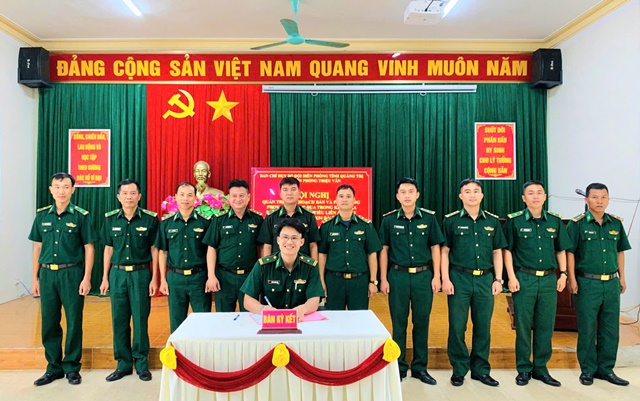 Đồn Biên phòng Triệu Vân phát động phong trào thi đua trong bắn đạn thật năm 2026. Đồn Biên phòng Triệu Vân phát động phong trào thi đua trong bắn đạn thật năm 2026.