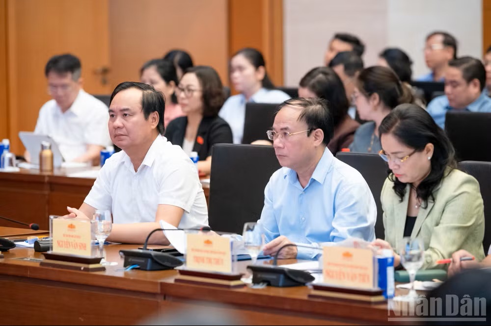 C&aacute;c đại biểu dự hội nghị. (Ảnh: DUY LINH)