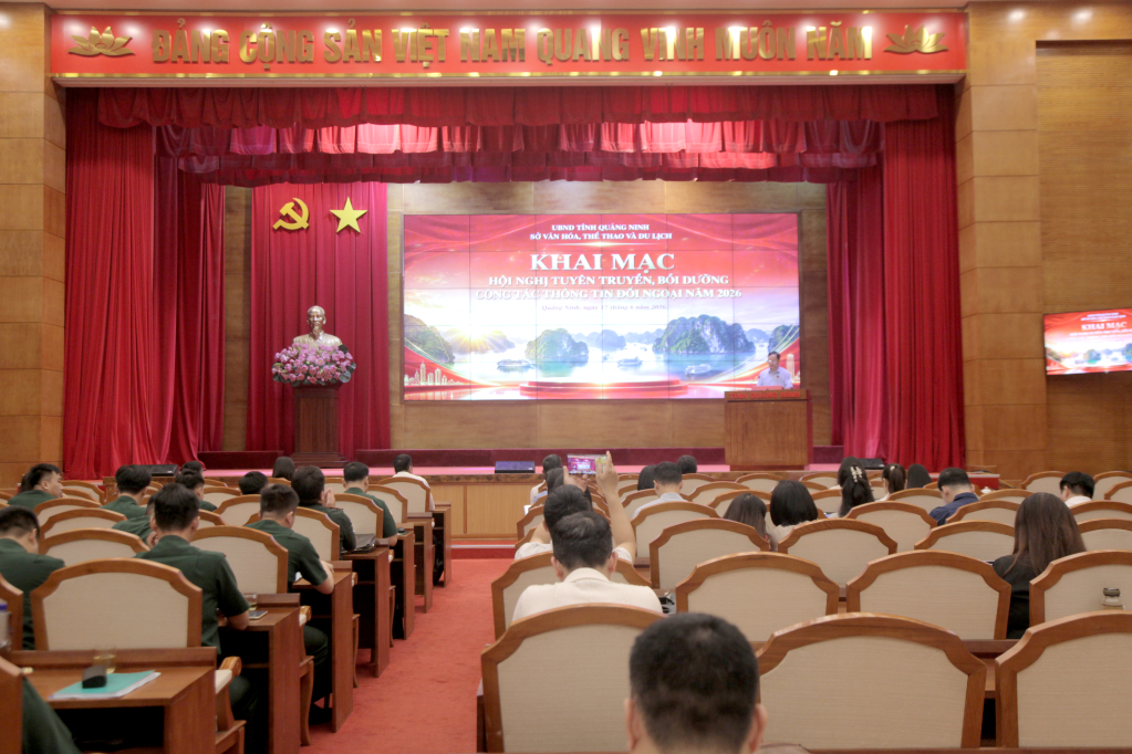 Quảng Ninh: Bồi dưỡng công tác thông tin đối ngoại năm 2026