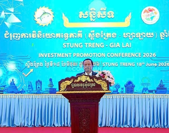 &Ocirc;ng Nguyễn Tuấn Thanh ph&aacute;t biểu tại Hội nghị. Ảnh: ĐCT