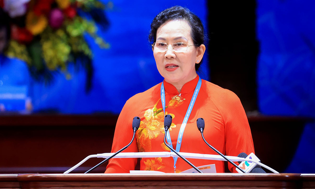 Bà Lê Thị Thủy tái đắc cử Chủ tịch Hội Liên hiệp Phụ nữ Việt Nam khóa XIV