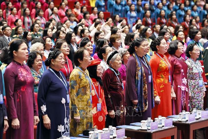 Đại biểu dự khai mạc đại hội. Ảnh: Doãn Tấn/TTXVN Đại biểu dự khai mạc đại hội. Ảnh: Doãn Tấn/TTXVN