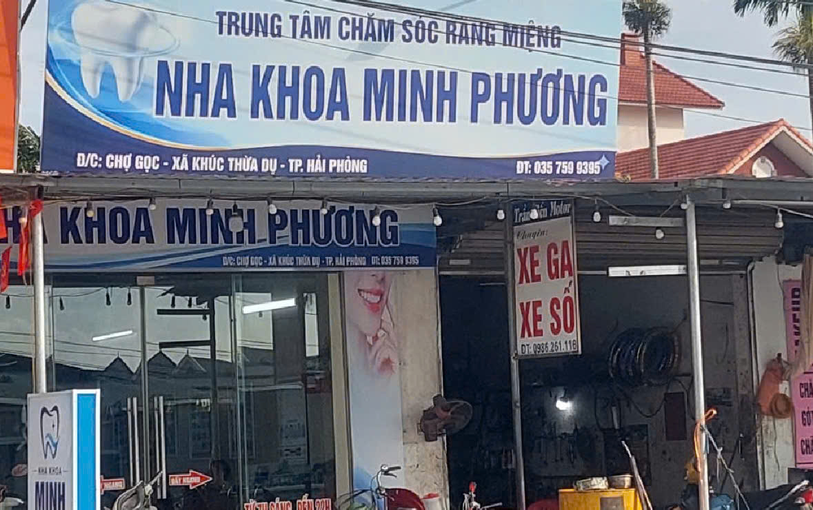 Cơ sở Nha khoa Minh Phương bị xử phạt do hoạt động kh&aacute;m, chữa bệnh khi chưa c&oacute; giấy ph&eacute;p.
