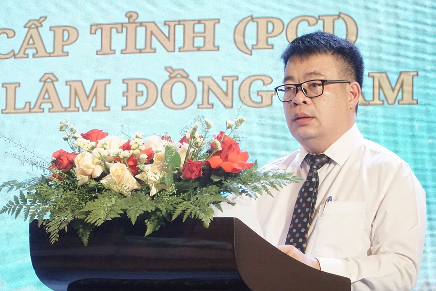 Đồng chí Nguyễn Ngọc Phúc, Tỉnh ủy viên, Phó Chủ tịch UBND tỉnh phát biểu kết luận tại hội nghị. Đồng chí Nguyễn Ngọc Phúc, Tỉnh ủy viên, Phó Chủ tịch UBND tỉnh phát biểu kết luận tại hội nghị.