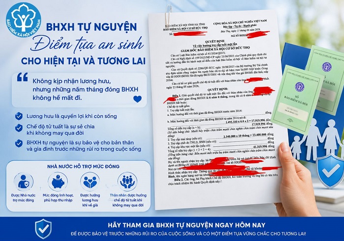 Không kịp nhận lương hưu, nhưng hành trình an sinh vẫn được tiếp nối