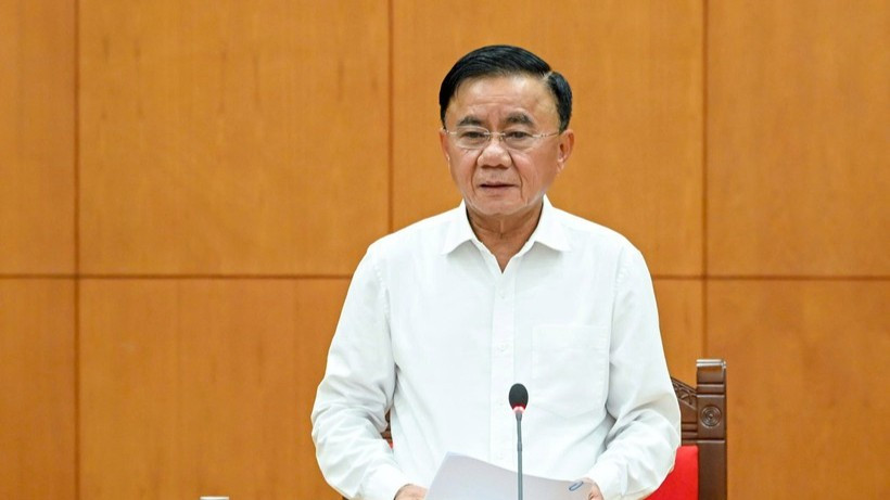 Đồng chí Trần Cẩm Tú, Ủy viên Bộ Chính trị, Thường trực Ban Bí thư. (Ảnh: DUY LINH) Đồng chí Trần Cẩm Tú, Ủy viên Bộ Chính trị, Thường trực Ban Bí thư. (Ảnh: DUY LINH)