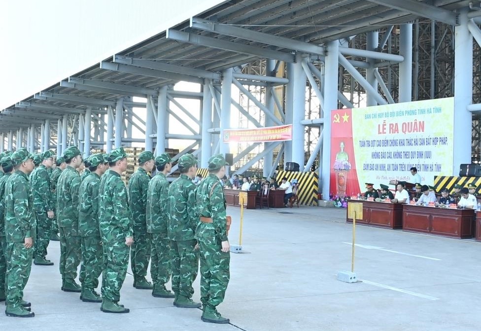 Bộ đội Biên phòng tỉnh Hà Tĩnh: Ra quân tuần tra cao điểm phòng, chống khai thác IUU