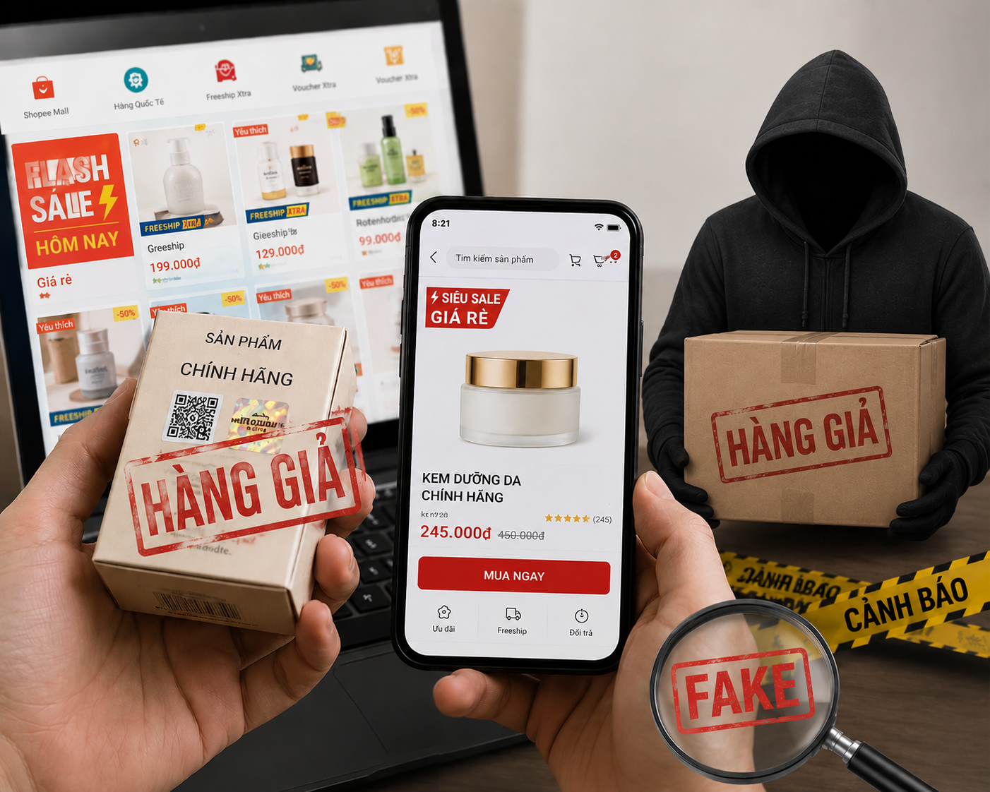 Sự phát triển của thương mại điện tử mở ra cơ hội lớn cho doanh nghiệp, nhưng cũng đặt ra nhiều thách thức trong bảo vệ thương hiệu trên môi trường số. Ảnh minh hoạ Sự phát triển của thương mại điện tử mở ra cơ hội lớn cho doanh nghiệp, nhưng cũng đặt ra nhiều thách thức trong bảo vệ thương hiệu trên môi trường số. Ảnh minh hoạ