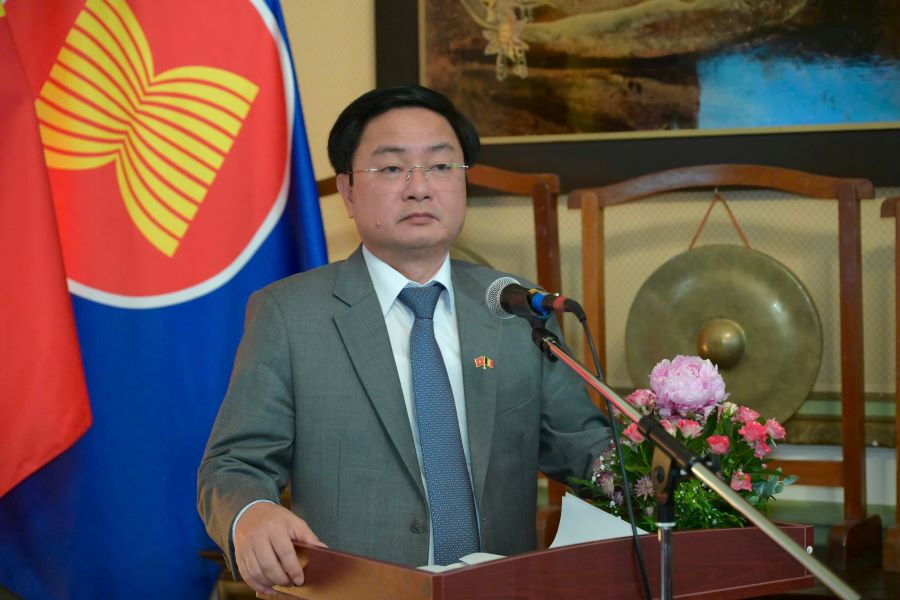 Bí thư Tỉnh ủy Tây Ninh Nguyễn Văn Quyết phát biểu chào mừng Hội nghị Bí thư Tỉnh ủy Tây Ninh Nguyễn Văn Quyết phát biểu chào mừng Hội nghị