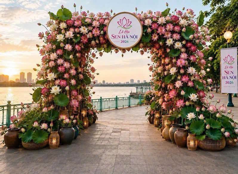 Lễ hội Sen Hà Nội 2026 sẽ diễn ra từ ngày 26 - 28/6 với nhiều hoạt động đặc sắc