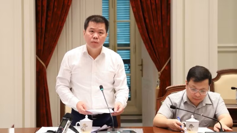 Đại diện T&ograve;a &aacute;n nh&acirc;n d&acirc;n tối cao tại cuộc họp b&aacute;o