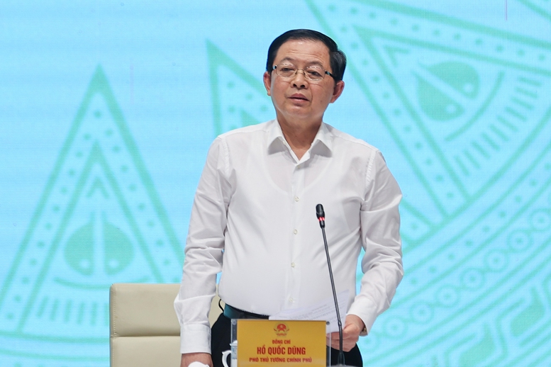Đồng chí Hồ Quốc Dũng, Ủy viên Trung ương Đảng, Phó Thủ tướng Chính phủ phát biểu - Ảnh: VGP/Nhật Bắc Đồng chí Hồ Quốc Dũng, Ủy viên Trung ương Đảng, Phó Thủ tướng Chính phủ phát biểu - Ảnh: VGP/Nhật Bắc