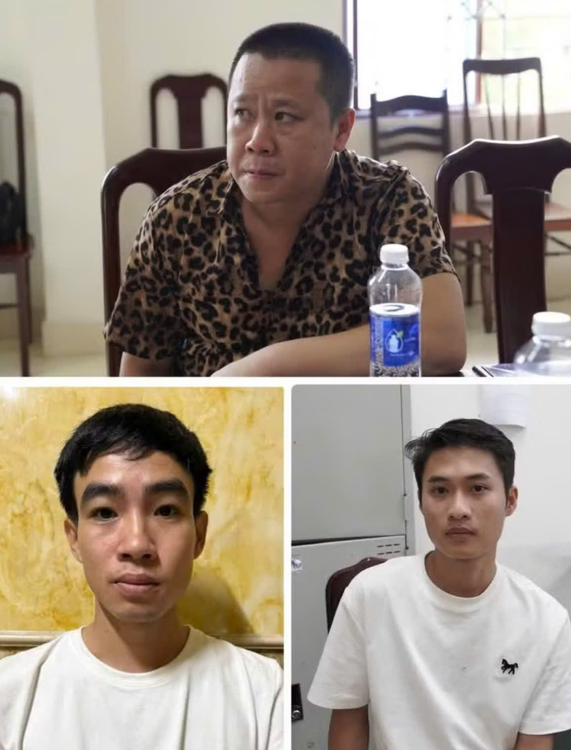 Ba đối tượng bị bắt giữ. (Ảnh CAGL) Ba đối tượng bị bắt giữ. (Ảnh CAGL)