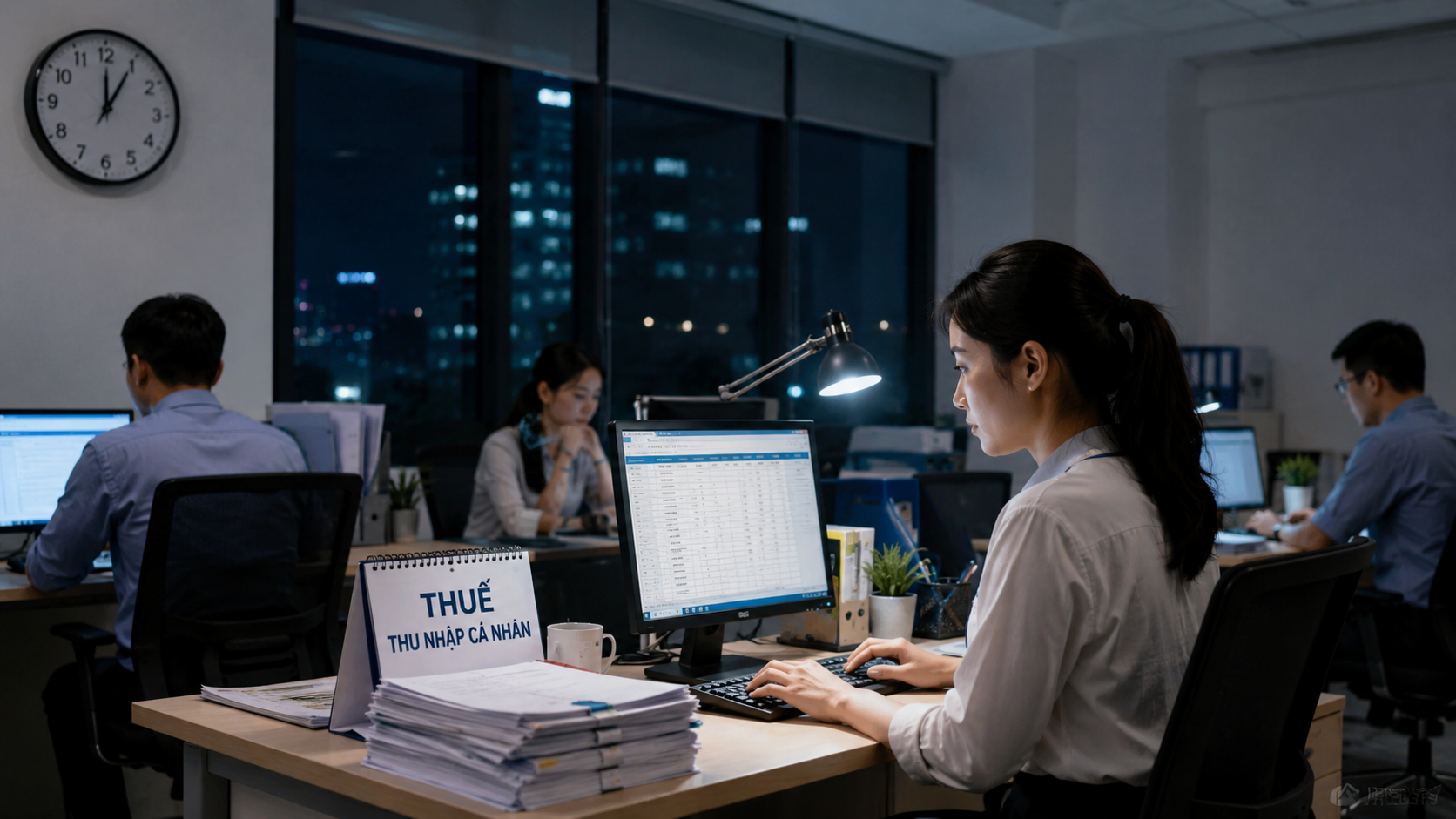 Tiền lương làm đêm từ 22 giờ đến 6 giờ thuộc diện miễn thuế thu nhập cá nhân