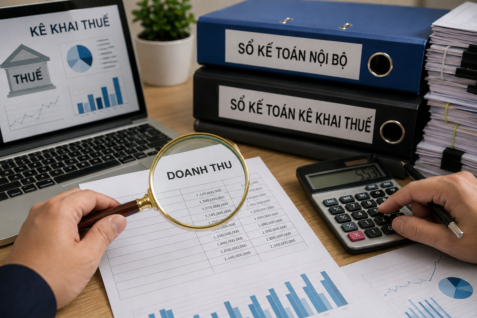Ngành thuế mạnh tay xử lý gian lận “hai sổ sách”, nhiều vụ việc bị khởi tố