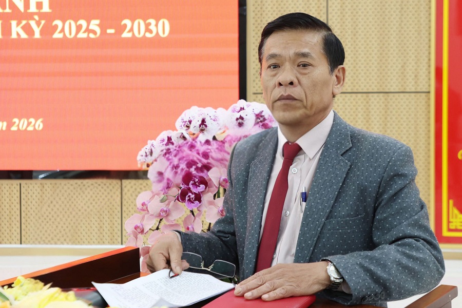 Chủ tịch Liên minh HTX tỉnh Lâm Đồng Nguyễn Khải báo cáo tình hình hoạt động 6 tháng đầu năm 2026. Chủ tịch Liên minh HTX tỉnh Lâm Đồng Nguyễn Khải báo cáo tình hình hoạt động 6 tháng đầu năm 2026.