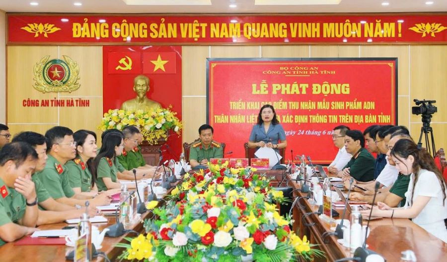 Hà Tĩnh: Phát động tháng cao điểm thu nhận mẫu sinh phẩm ADN thân nhân liệt sĩ