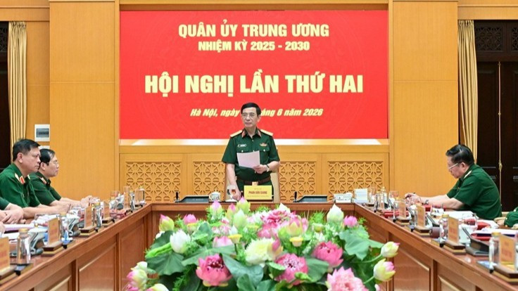 Quân ủy Trung ương xem xét, thông qua một số nội dung quan trọng
