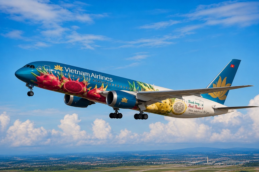 Mở thêm kênh quảng bá nông sản Lâm Đồng qua mạng bay Vietnam Airlines