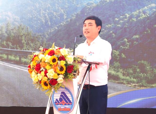 &Ocirc;ng Nguyễn Văn Thường, đại diện chủ đầu tư ph&aacute;t biểu tại buổi lễ.