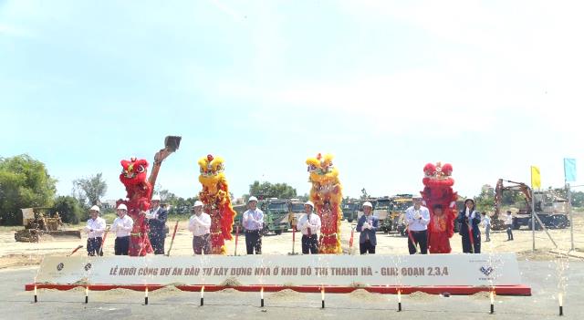 Đà Nẵng: Khởi công dự án khu đô thị Thanh Hà gắn với khu nhà ở xã hội