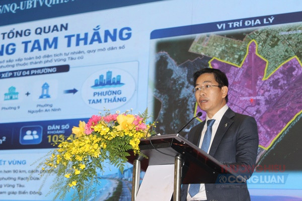 &Ocirc;ng H&agrave; Hữu Dũng, Ph&oacute; Chủ tịch UBND phường Tam Thắng