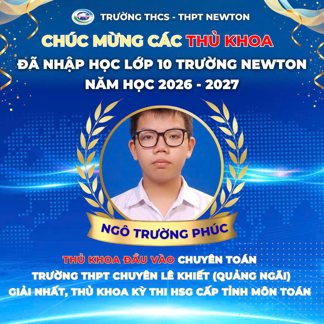 Thủ khoa Ngô Trường Phúc Thủ khoa Ngô Trường Phúc