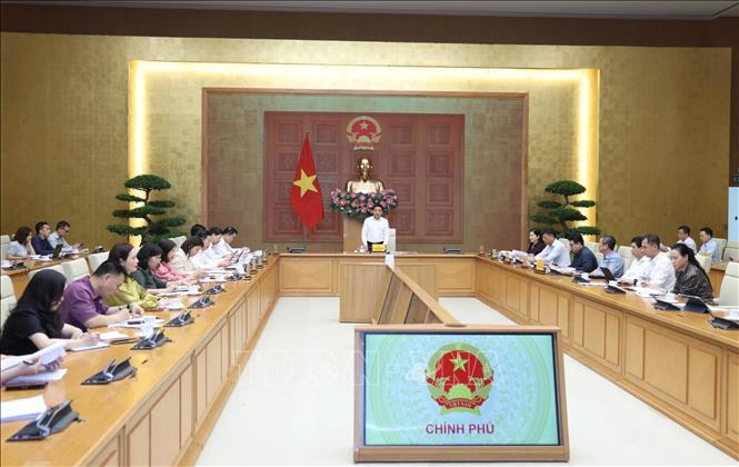 Ph&oacute; Thủ tướng Nguyễn Văn Thắng chủ tr&igrave; cuộc họp của Ban chỉ đạo đều h&agrave;nh gi&aacute;. Ảnh: TTXVN ph&aacute;t