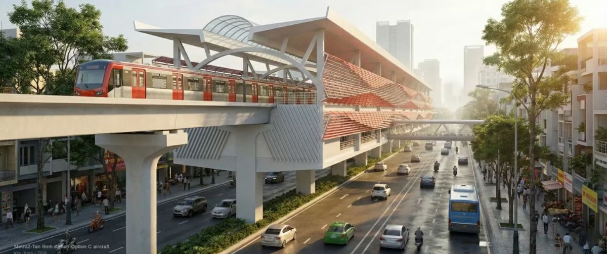 Metro số 2 có bước chuyển lớn, dòng vốn theo “đường ray” dịch chuyển về Tây Bắc TP.HCM