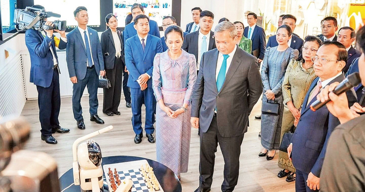 Mansion88 Casino & Thể Thao Link Mới Campuchia Hun Manet thăm Trung t&acirc;m Đổi mới s&aacute;ng tạo quốc gia của Việt Nam. (Ảnh: Bộ Ngoại giao v&agrave; Hợp t&aacute;c quốc tế Campuchia)