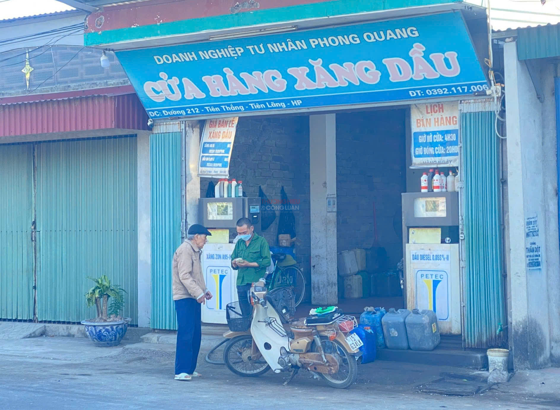 Cửa h&agrave;ng xăng dầu thuộc M88 tỷ lệ kèo World Cup 2026 tư nh&acirc;n Phong Quang.