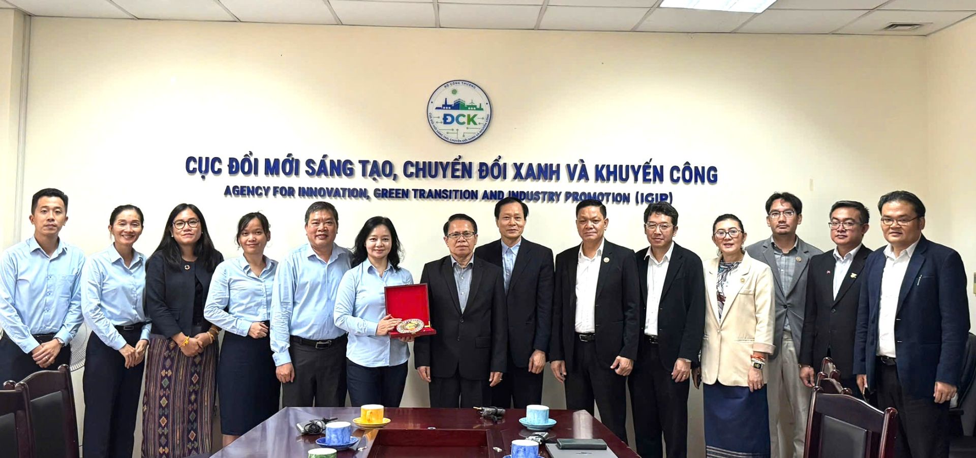 Cục ĐCK làm việc với Đoàn công tác Bộ Tài chính nước CHDCND Lào