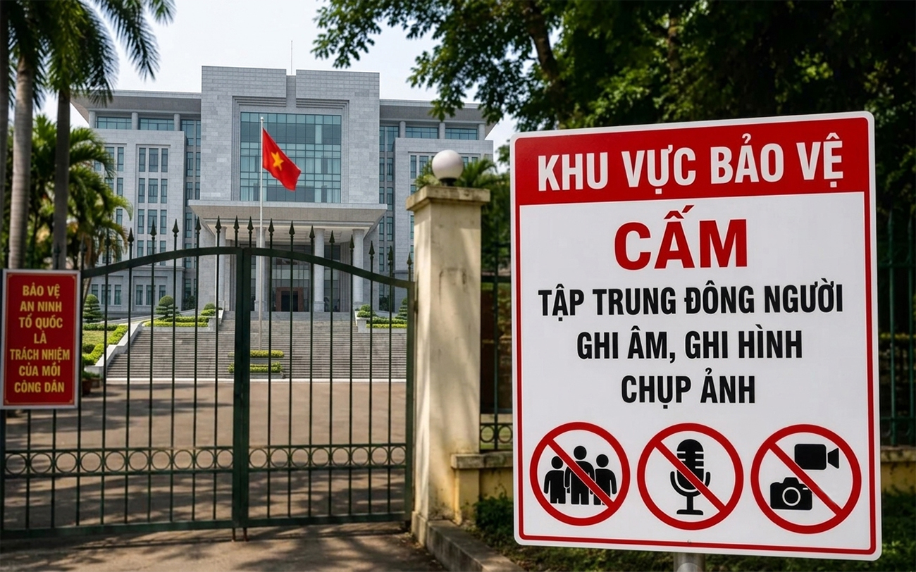 Bắc Ninh: Quy định về khu vực bảo vệ, cấm tập trung đông người, cấm ghi âm, ghi hình, chụp ảnh