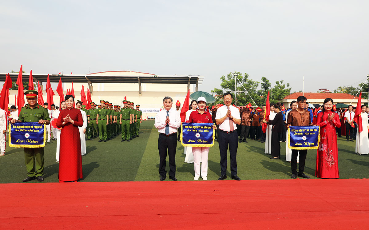 Bắc Ninh: Hơn 1 nghìn vận động viên tranh tài tại Đại hội Thể dục thể thao xã Tân Chi