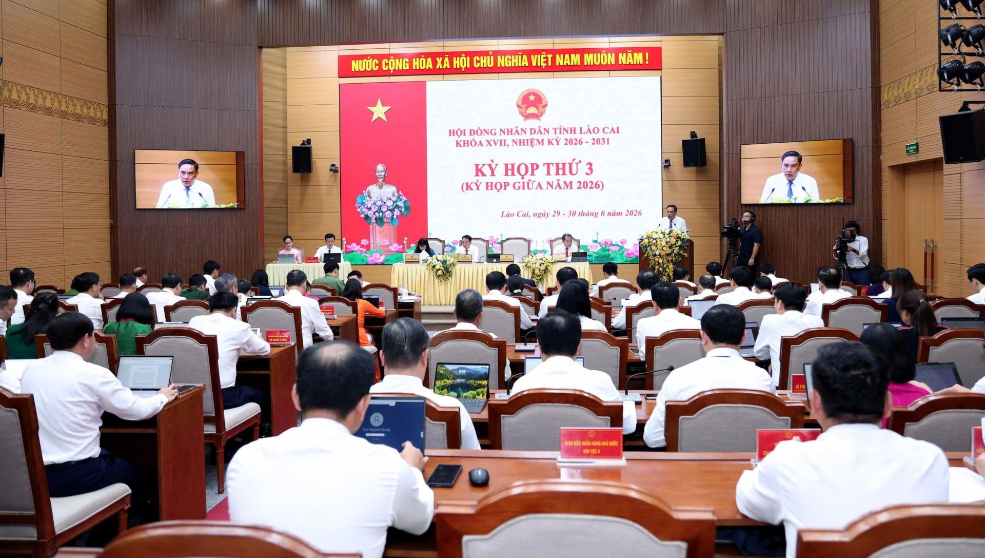 Kỳ họp thứ 3 HĐND tỉnh Lào Cai xem xét thông qua 31 nghị quyết quan trọng