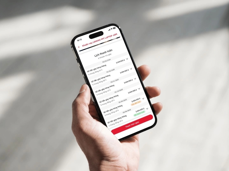 Ứng dụng Home Credit hỗ trợ quản l&yacute; khoản vay v&agrave; theo d&otilde;i th&ocirc;ng tin t&agrave;i ch&iacute;nh thuận tiện