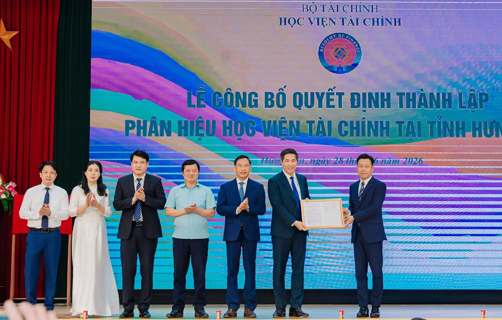 Thành lập Phân hiệu Học viện Tài chính tại tỉnh Hưng Yên