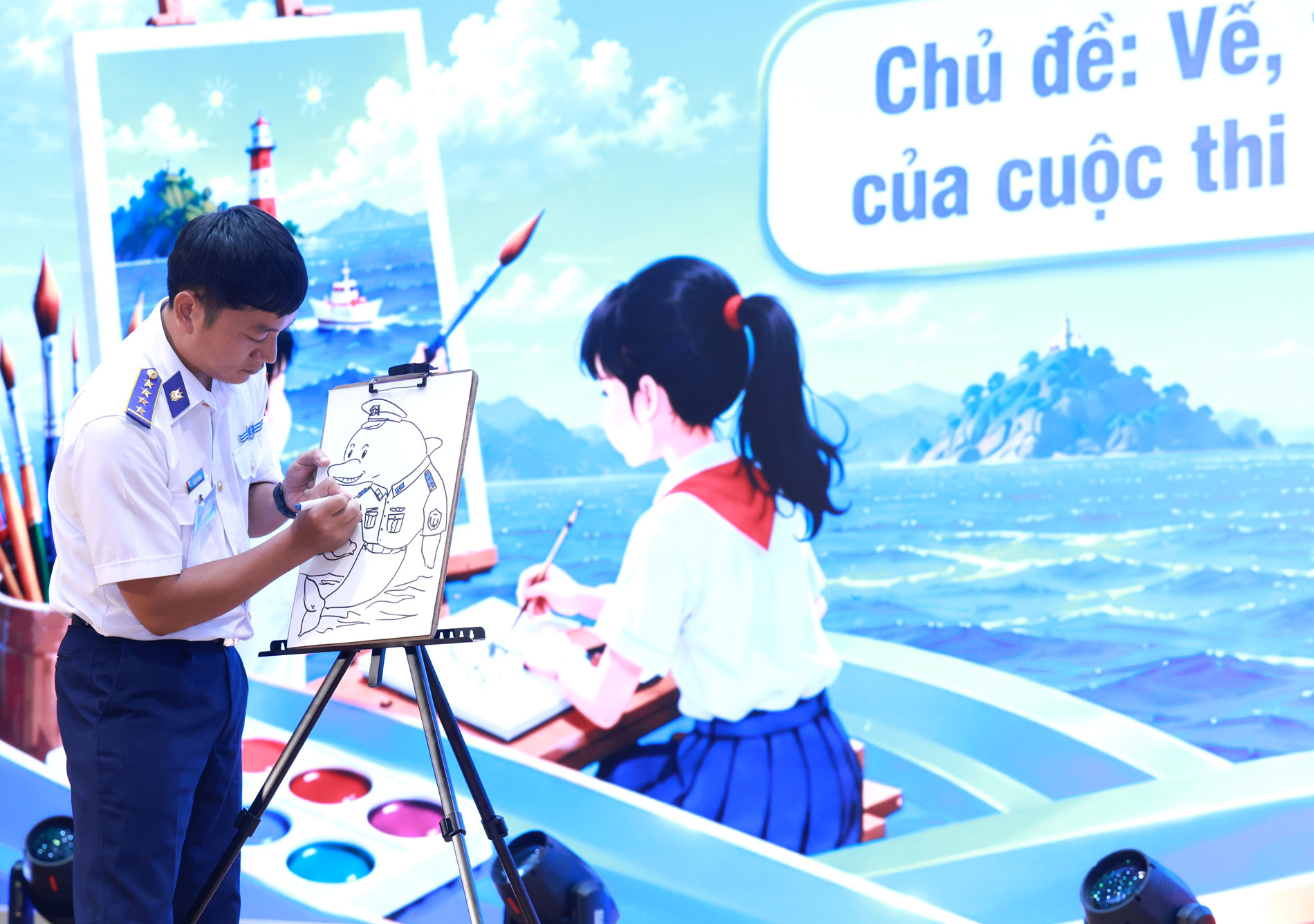 Mỗi tiết mục đều được c&aacute;c th&iacute; sinh d&agrave;n dựng c&ocirc;ng phu, h&igrave;nh thức phong ph&uacute; với nhiều c&aacute;ch thể hiện đa dạng như: đ&agrave;n h&aacute;t, hoạt n&aacute;o vi&ecirc;n, kể chuyện, b&igrave;nh thơ&hellip;