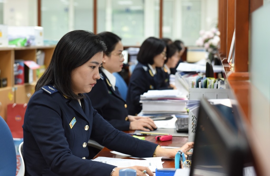 Hoạt động nghiệp vụ của Chi cục Hải quan khu vực I. Ảnh: QH Hoạt động nghiệp vụ của Chi cục Hải quan khu vực I. Ảnh: QH